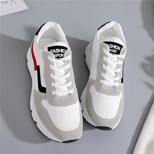 

2020 New Women Sneakers Spring Vulcanized Shoes Ladies Casual Shoes lightweigh Breathable Flat Shoes Tenis Feminino T240