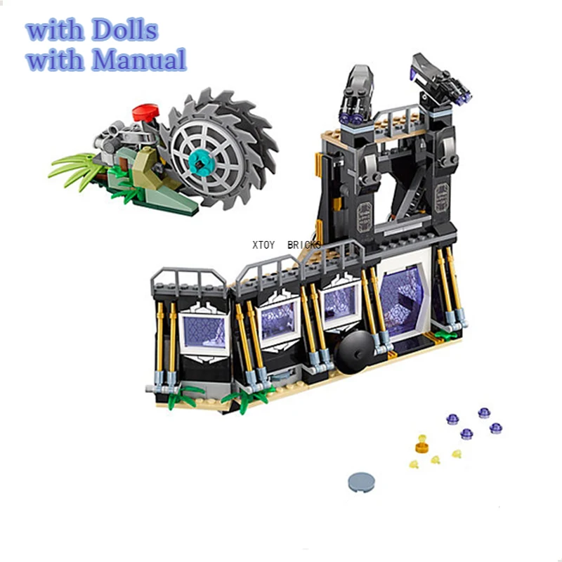 

BELA 07106 Corvus Glaived Threshered Attack Model Building Blocks with Figures Compatible 76103 Bricks Toys