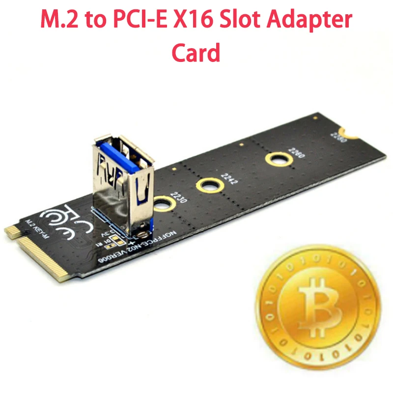 

NGFF M.2 на PCI-E X16 слот передачи для интеллектуального Pcie Riser Card Удлинительный кабель VGA компьютерные кабели и разъемы компьютера Acc