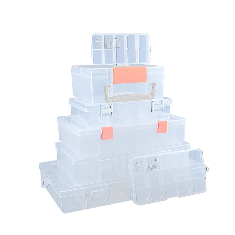 

23 Types Multi-Grid Compartment Adjust Container Plastic Storage Box For Jewelry/Electronic Component Parts/Screw classification