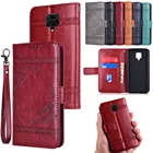 Кожаный чехол для Xiaomi Redmi Note 10, 10S, 9, 9S, 9T, 5G, 8T, 8, 7, 6, 5 Pro, 5A Prime, 4, 4X, 3 Pro, Poco M3, X3, NFC, чехол-бумажник с подставкой