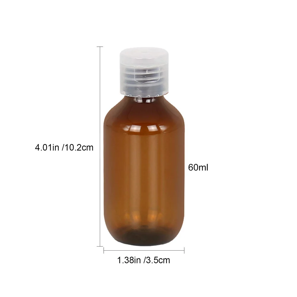 

16pcs 60ML Travel Bottles Squeeze Bottles Empty Lotion Refillable Bottle