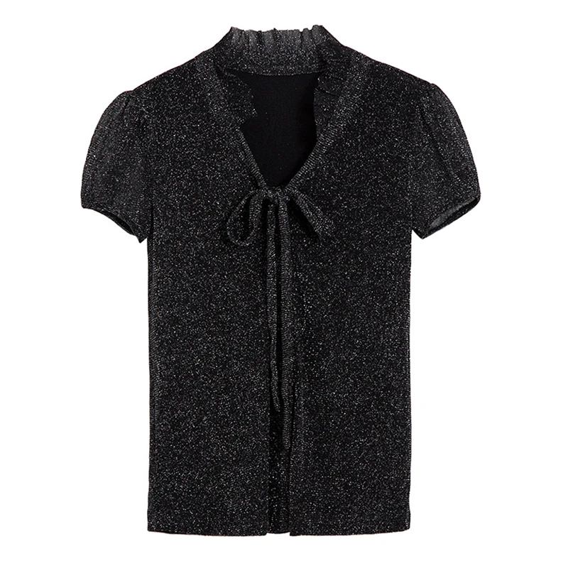 

AOSSVIAO Blouse 2021 Fashion Long Sleeve Women Blouses Lady Early Tops V-Neck Bow Shirt Casual Tops Blusas Button Chemise Femme