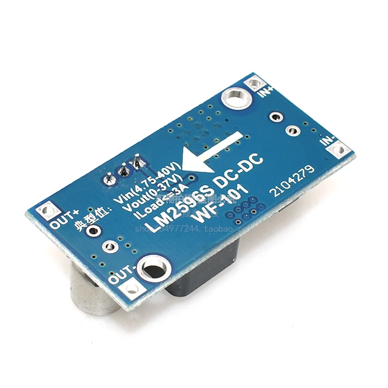 

DC-DC power module, LM2596s 3A adjustable step-down, LM2596 regulator, 24V, 12V, 5V, 3V