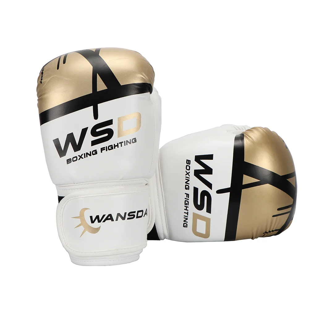 

MMA High Quality Kick Boxing Gloves PU Karate Muay Thai Guantes Free Fight Sanda Training Adult Kid Sport Equipment перчатки