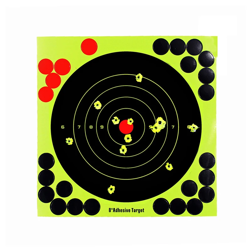3 вида стилей 10 шт./лот Splash Flower Target 8 дюймов клейкая наружная реактивность съемка