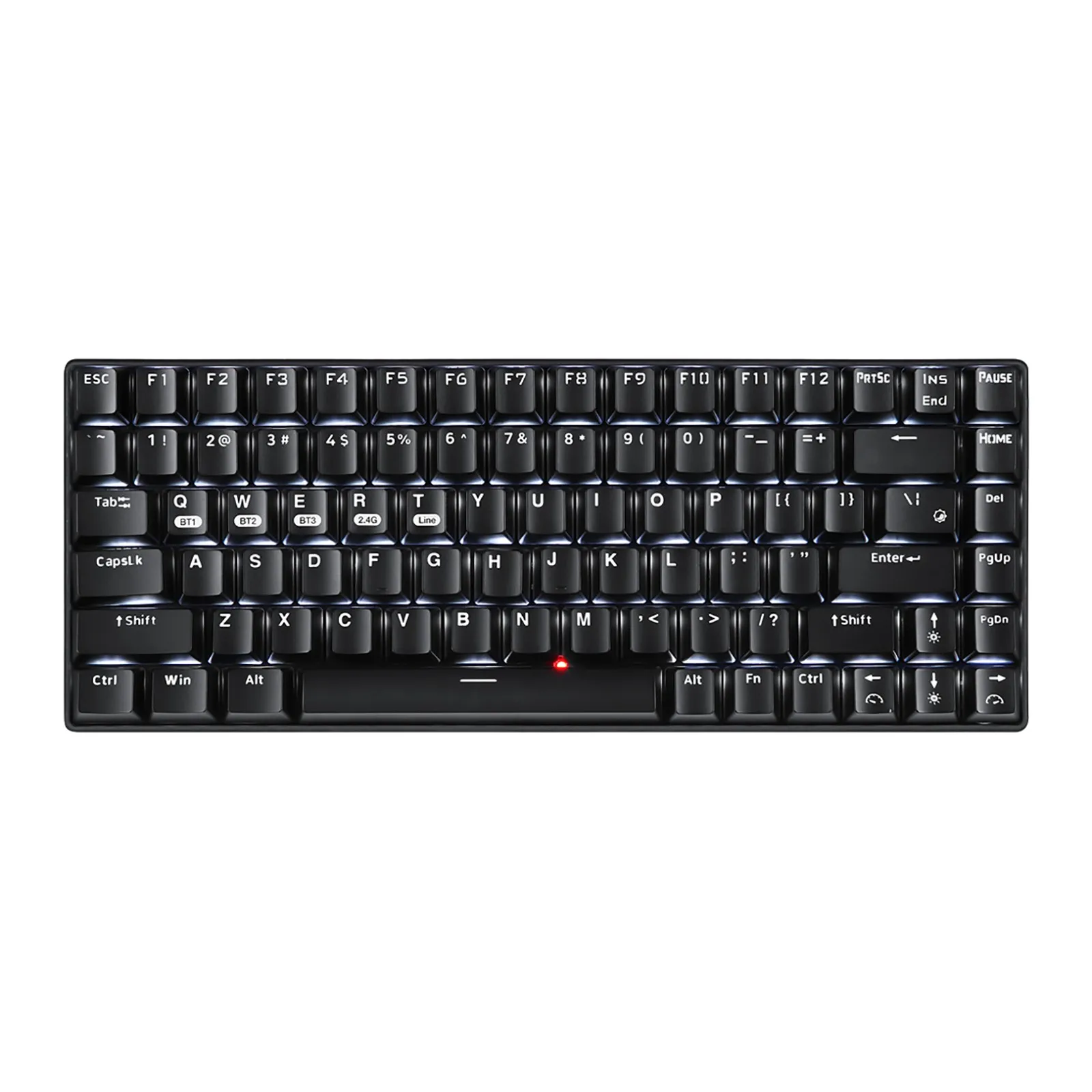 Игровая клавиатура rf84 механическая Проводная с 68 клавишами 3 режима работы для