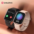 Новинка 2020, Смарт-часы SANLEPUS с Bluetooth для звонков для мужчин и женщин, водонепроницаемые Смарт-часы, MP3-плеер для OPPO, Android, Apple, Xiaomi, Huawei