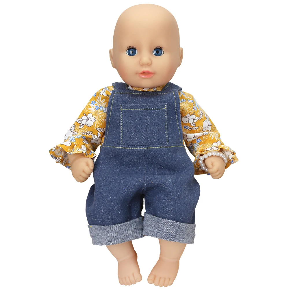 

2021 New Baby New Born Fit 16 inch Doll Clothes Accessories White Red Dot Veil Dress Suit For Baby Birthday Gift