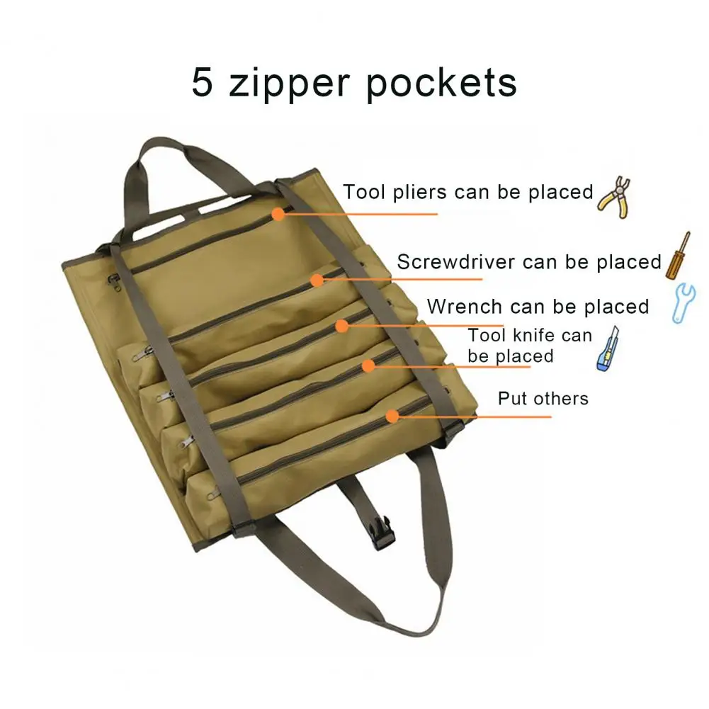 

Travel Bag Multi-pocket Dustproof 600D Oxford Cloth Hanging Interior Car Tool Bag for Travel