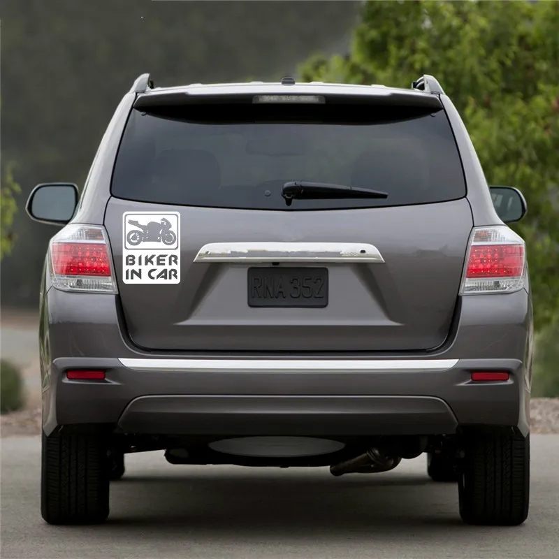 Байкер на доске для Авто/бампера/окна виниловая наклейка наклейки DIY Декор CT1177 |