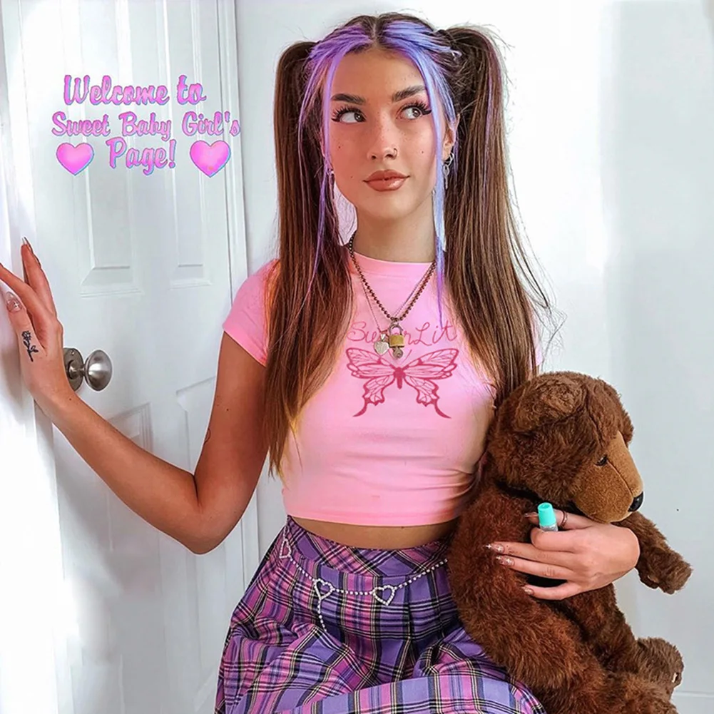 Новинка 2020 летняя хлопковая футболка с коротким рукавом женская рисунком