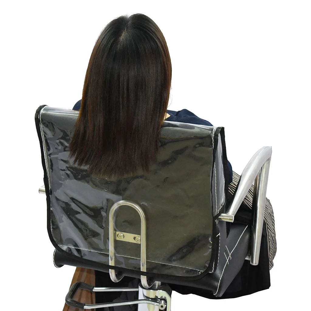 

Plastic Cover for Back Of Chair In Hairdressing Hair Salons Cahirs