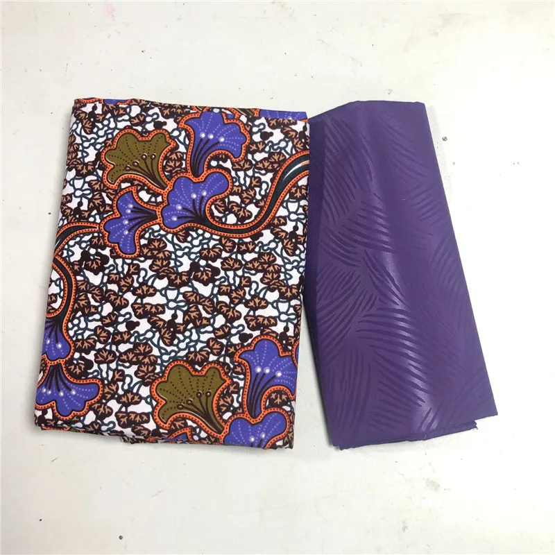 Полиэфирная восковая нигерийская Анкара Kente Ткань Chitenge Гана воск для платья