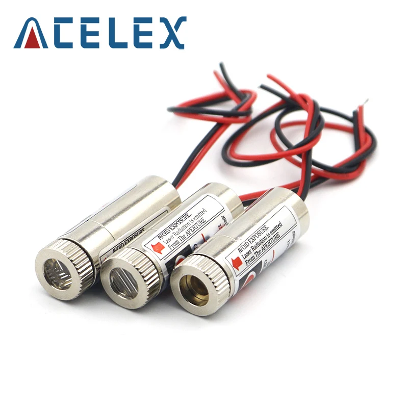 650 нм Красный точечный лазерный диодный модуль 5 мВт фокусировка Регулируемый