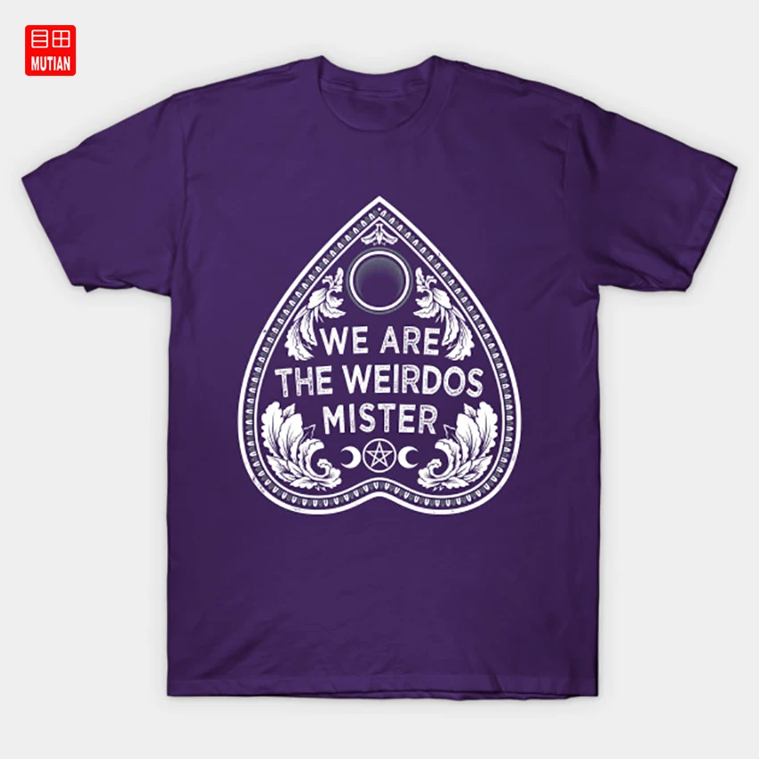 We Are The Weirdos - Goth футболка с ведьмой Культовая доска для Хэллоуина Wicca Ouija языческие