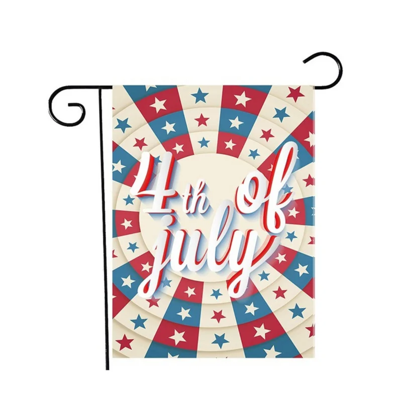 День Независимости американский Садовый флаг подарки патриотический знак