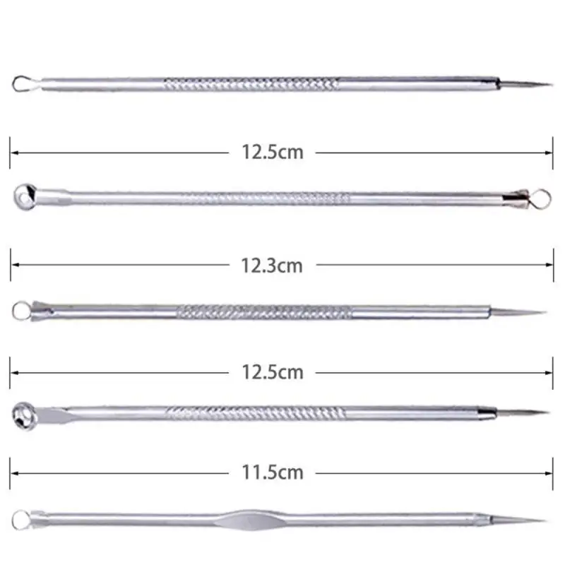 Горячая Распродажа 9 шт. Нержавеющая сталь порошок иглоукалывание двойной