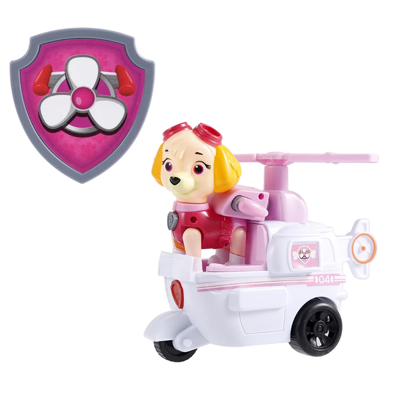 Paw Patrol Dog Toy Tracker щенок оттягивание музыка патруль автомобиль Patrulha Canina игрушки