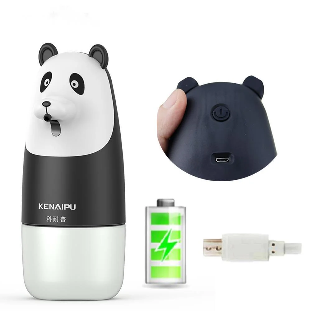 

KENAIPU Automatic Foam Soap Dispenser,Cartoon Induction Liquid Hand Washing Machine,USB Charge,Intelligent Foam Hand washing