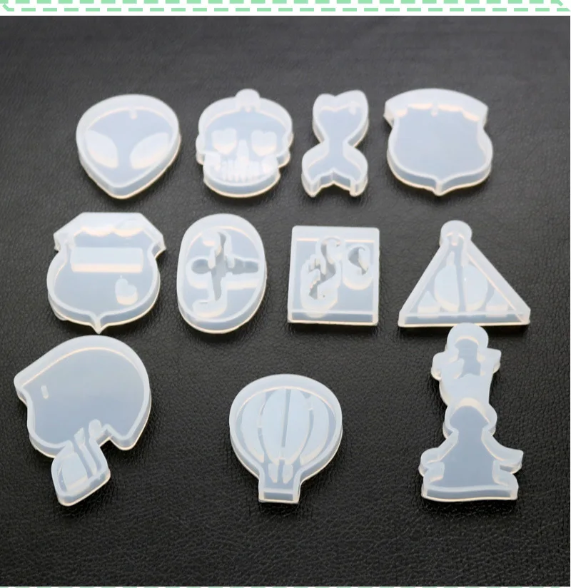 

1pcs UV Resin Jewelry Liquid Silicone Mold Hot Air Balloon Charms Molds For DIY Intersperse Decorate Making Jewelry