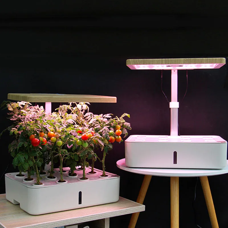 Intelligent Soilless Cultivation aerogarden Flower Pot Hydroponic Planter Indoor Vegetable Plant pot Flower Nursery Fill Light