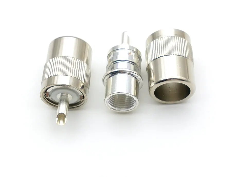 UHF Male PL259 Plug Solder for RG8 RG213 LMR400 Cable Connector adapter New | Обустройство дома