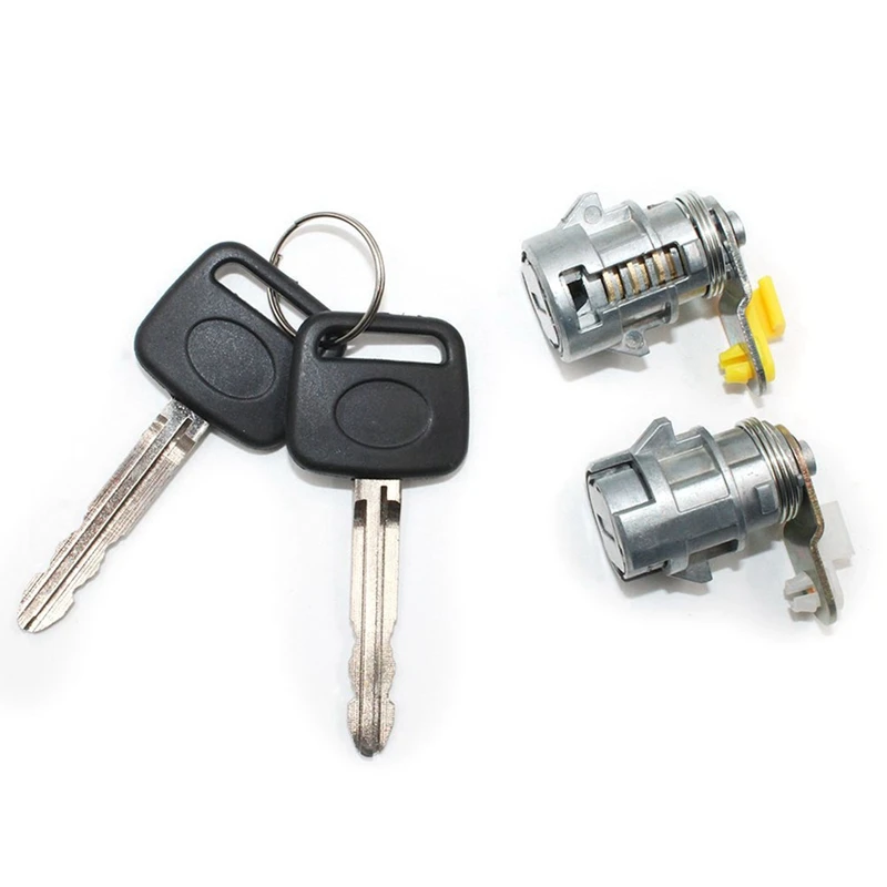

Набор дверного замка с ключом (L & R) для 89-95 Toyota Пикап 89-98 4runner для Toyota цилиндр дверного замка ключ 69051-35030