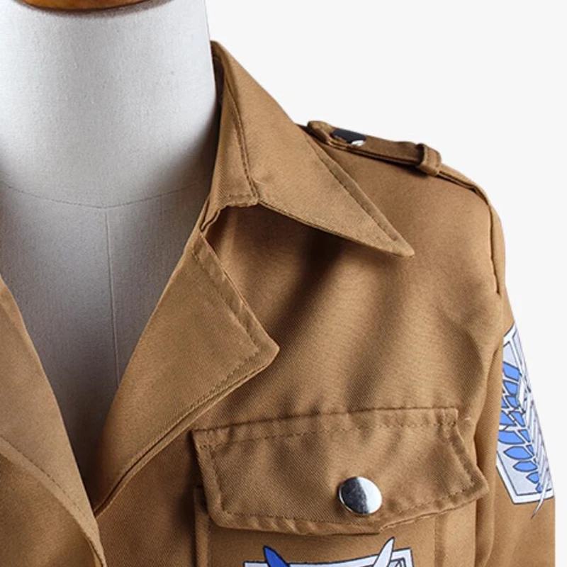 Костюм для косплея Эрена джейгера из аниме атака на Титанов | Тематическая одежда