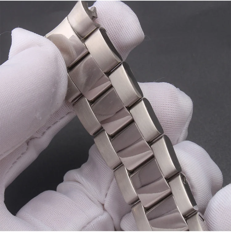Ремешок для часов подходит для Rolex GMT Daytona Water Ghost Submariner Accessories Band Chain 20mm Solid Stainless Steel Bracelet on.