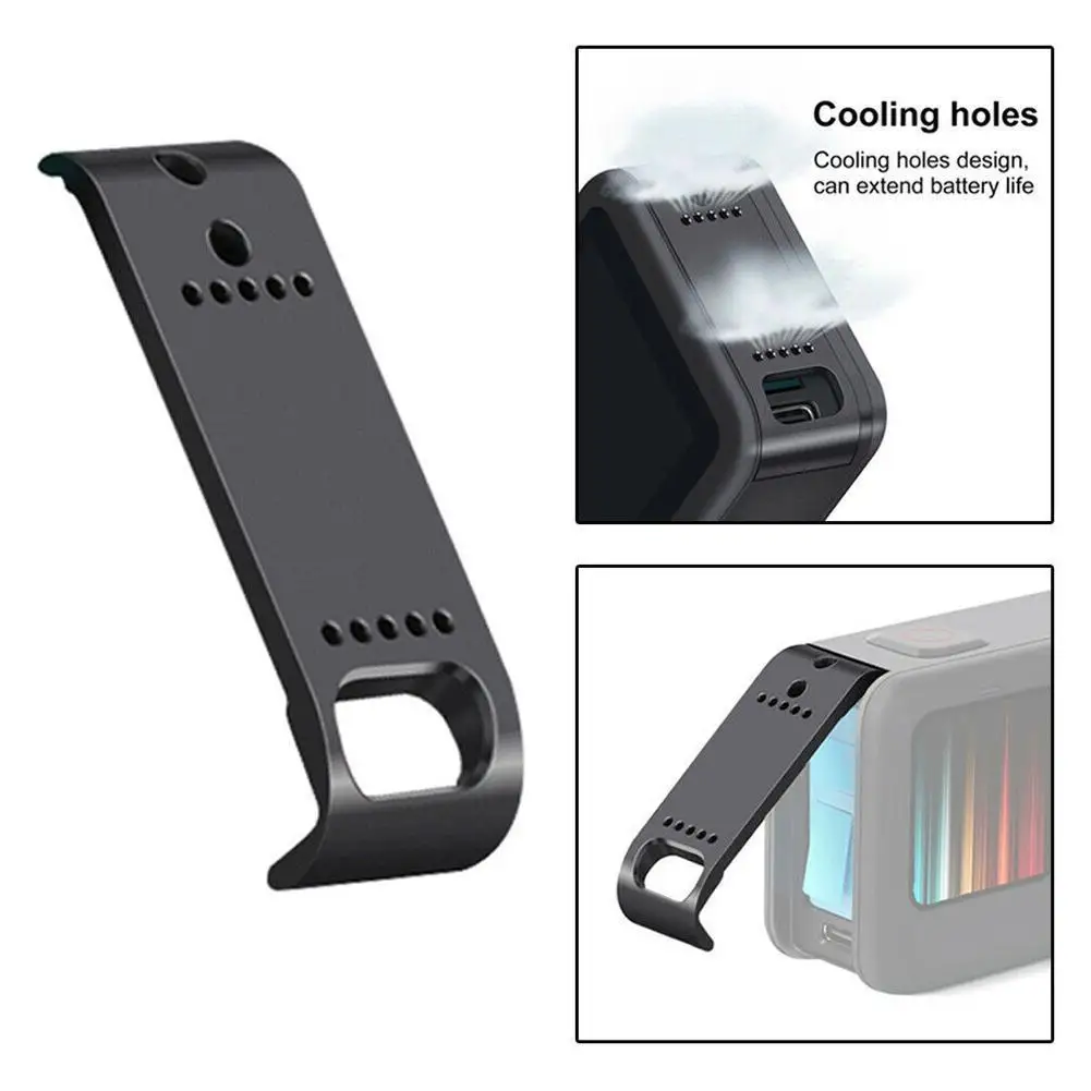 

Battery Side Cover Charging Cover Clip Easy Replace Mount For Gopro Camera Accessory Protective 9 Action Port Shooting Hero P2Q4