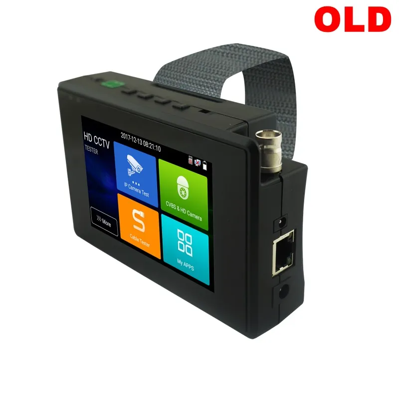 Обновление IPC-1800 плюс IP CCTV камера Камера тестер 5-в-1 H.265 4K IP 8MP TVI 8MP CVI 8MP AHD аналоговые наручные CCTV тестер для контроля уровня сахара в крови с WIF