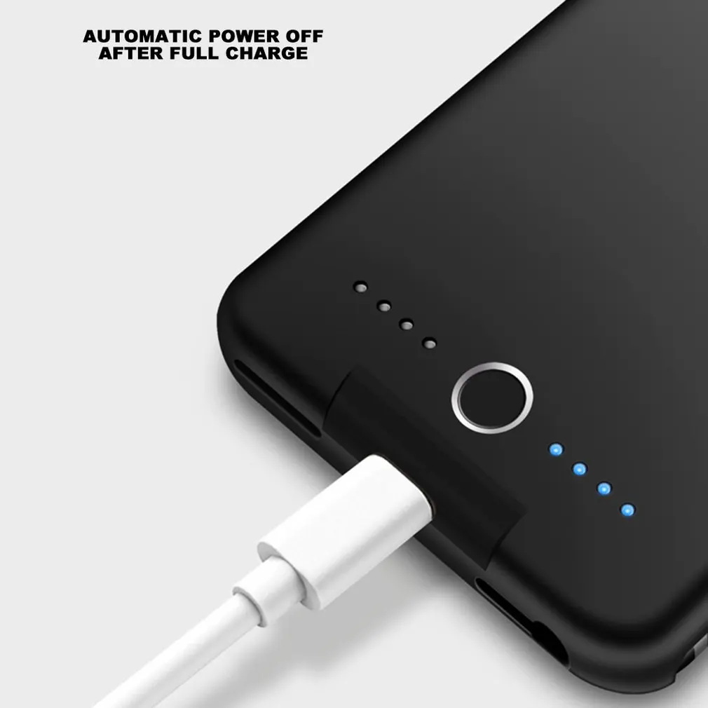 5000 мАч чехол для зарядного устройства для iPhone 6/6 S/7/8 чехол для зарядного устройства чехол для мобильного телефона