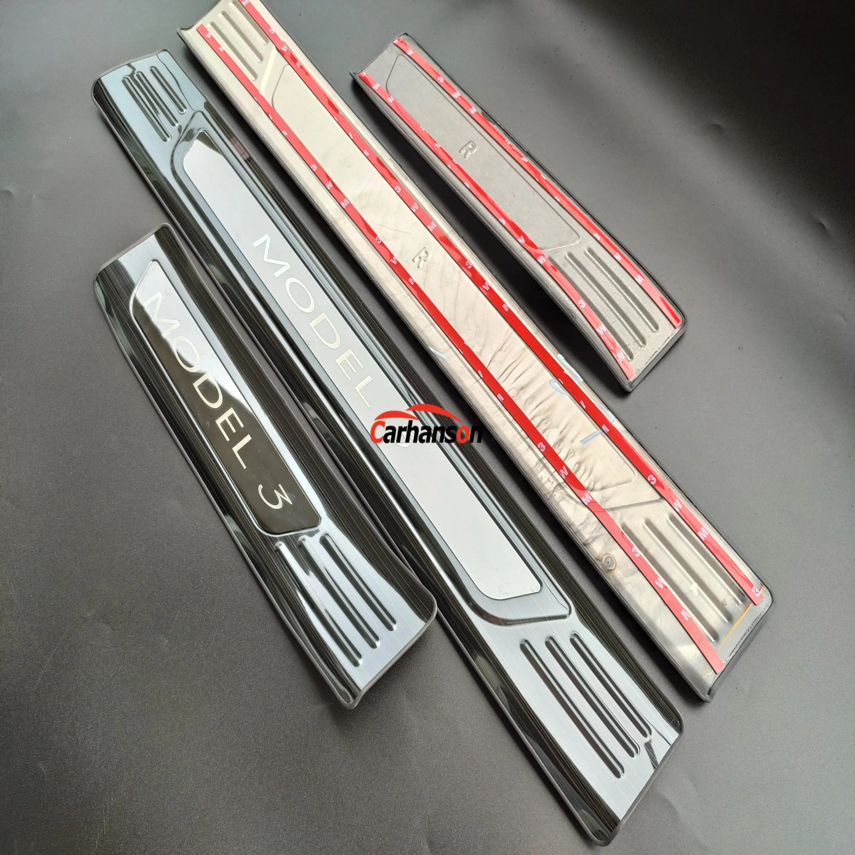 Накладка на порог для Tesla Model 3 накладка из нержавеющей стали Защитная Наклейка