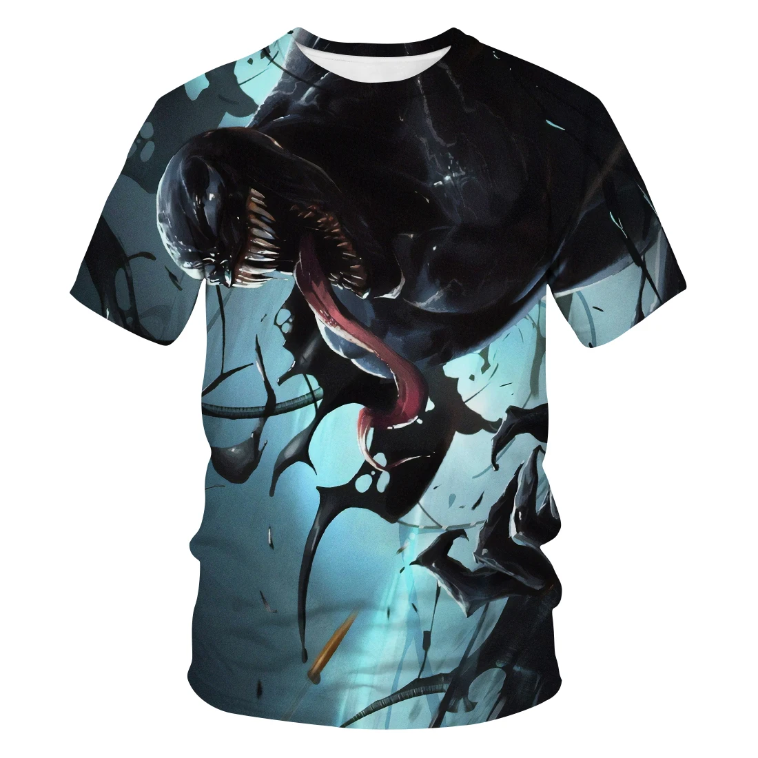 

2020 New Male 3d Tshirts Newest Venom t-shirt 3D Printed T-shirts Men Women Casual Shirt Fitness T Shirt Tees Tops