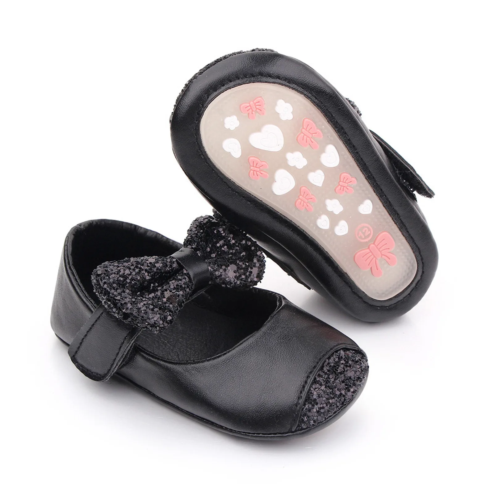 

Baby Girl Shoes Newborn Comfort Shoes Toddler Kids Girls Bowknot Leather Shoe Soft First Walking Princess Shoes bebek ayakkabi