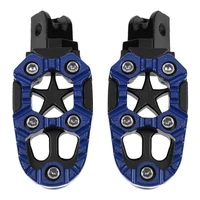 80 hot sell 2pcs universal metal off road motorcycle motorbike footrests foot peg pedals