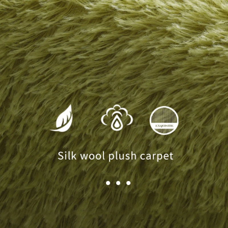 Шелковый шерстяной кожаный ковер для палатки напольный коврик стола стула