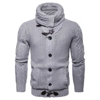 2021 new sweaters men cardigan hooded slim fit jumpers knitting thick warm winter korean style casual clothing men