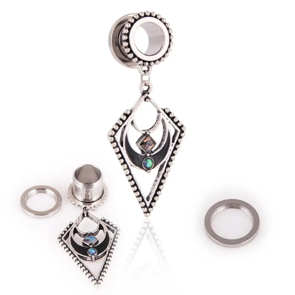 

Fashion Cone Shape Unisex Pendant Stud Earring Charm Ear Expansion Jewelry Piercing Decor Accessories