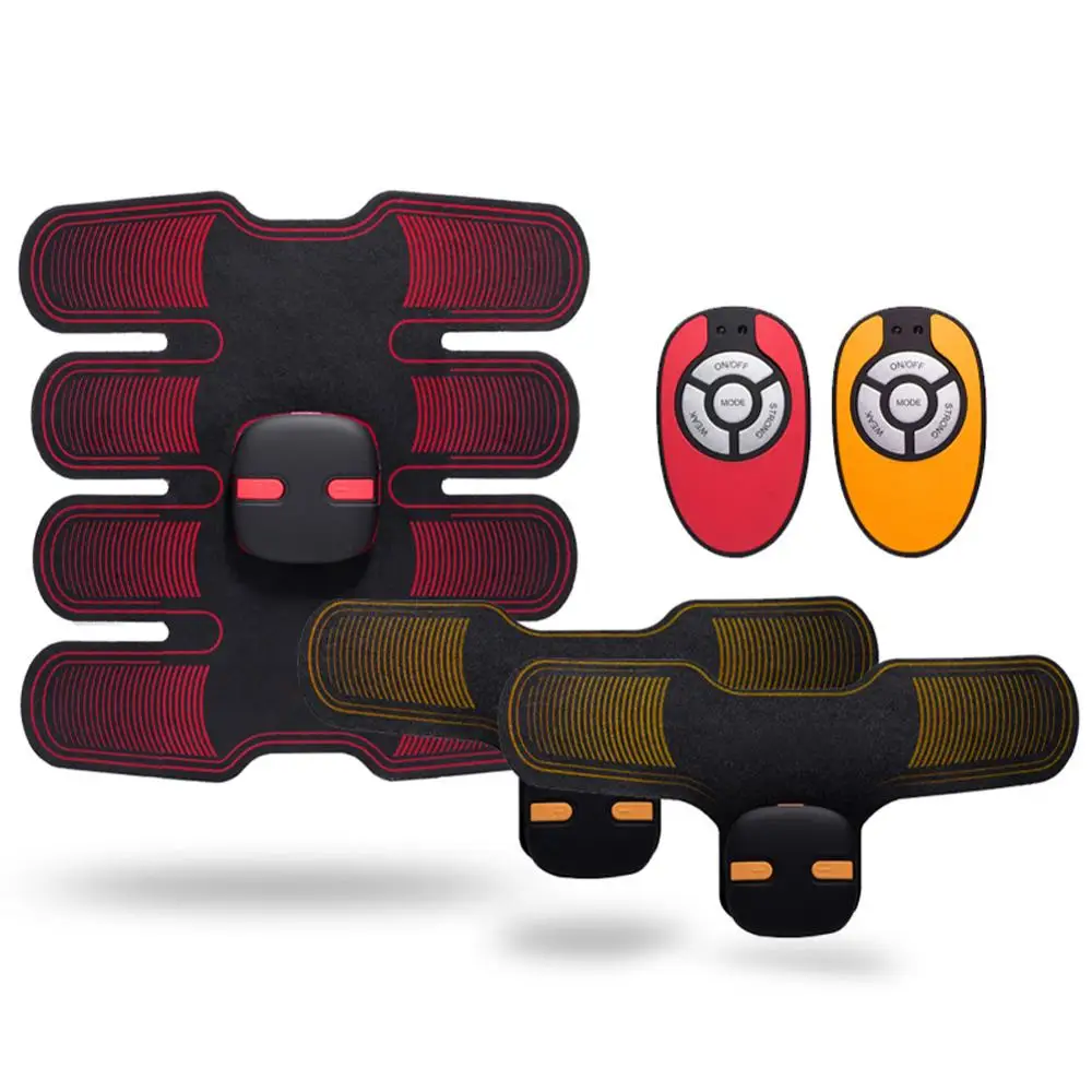 

Тренажер для мышц с дистанционным управлением, умный фитнес-тренажер, стикер для брюшной полости, Электрический тренажер для похудения