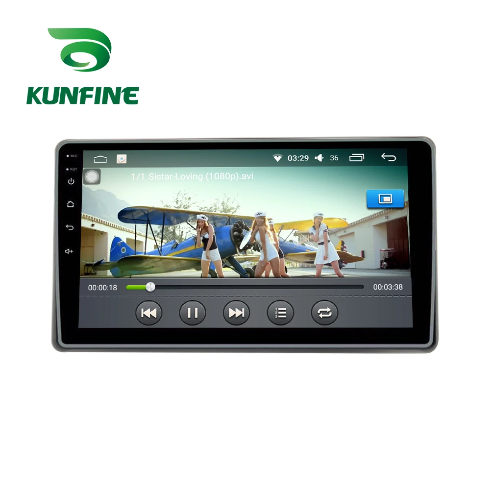 Автомагнитола на Android 10 0 Восьмиядерный процессор DVD GPS-навигатор безрамочный для