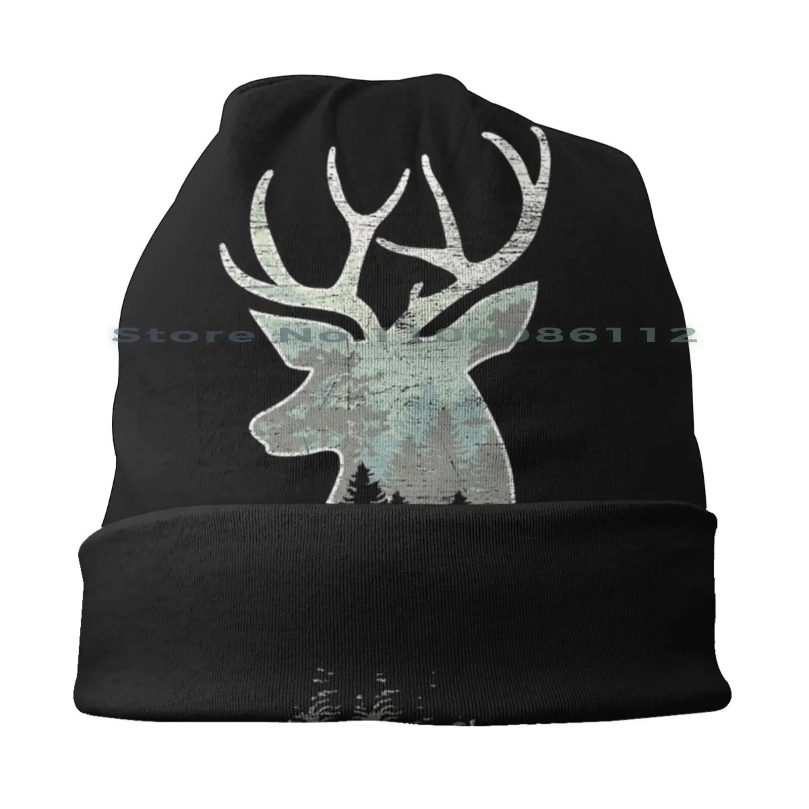 Панама в виде головы оленя лосящего леса
