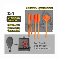 kitchen spoon holders accessories slots and spoon holder spatula rack kitchen supplies storage organizer utensils