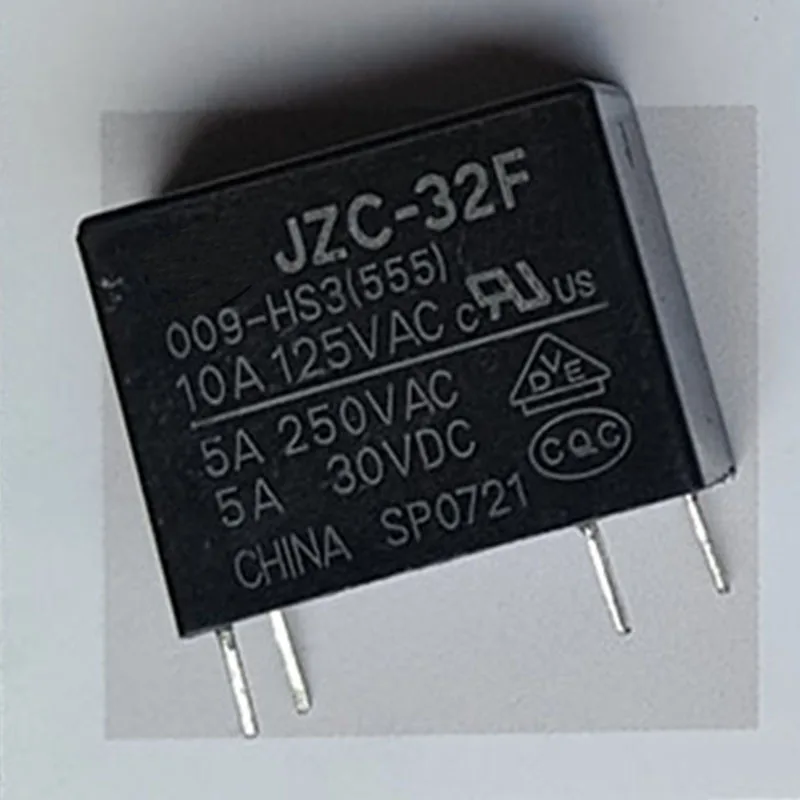 

2PCS/LOT JZC-32F 009-HS3 Relay 4 Pins Contacts