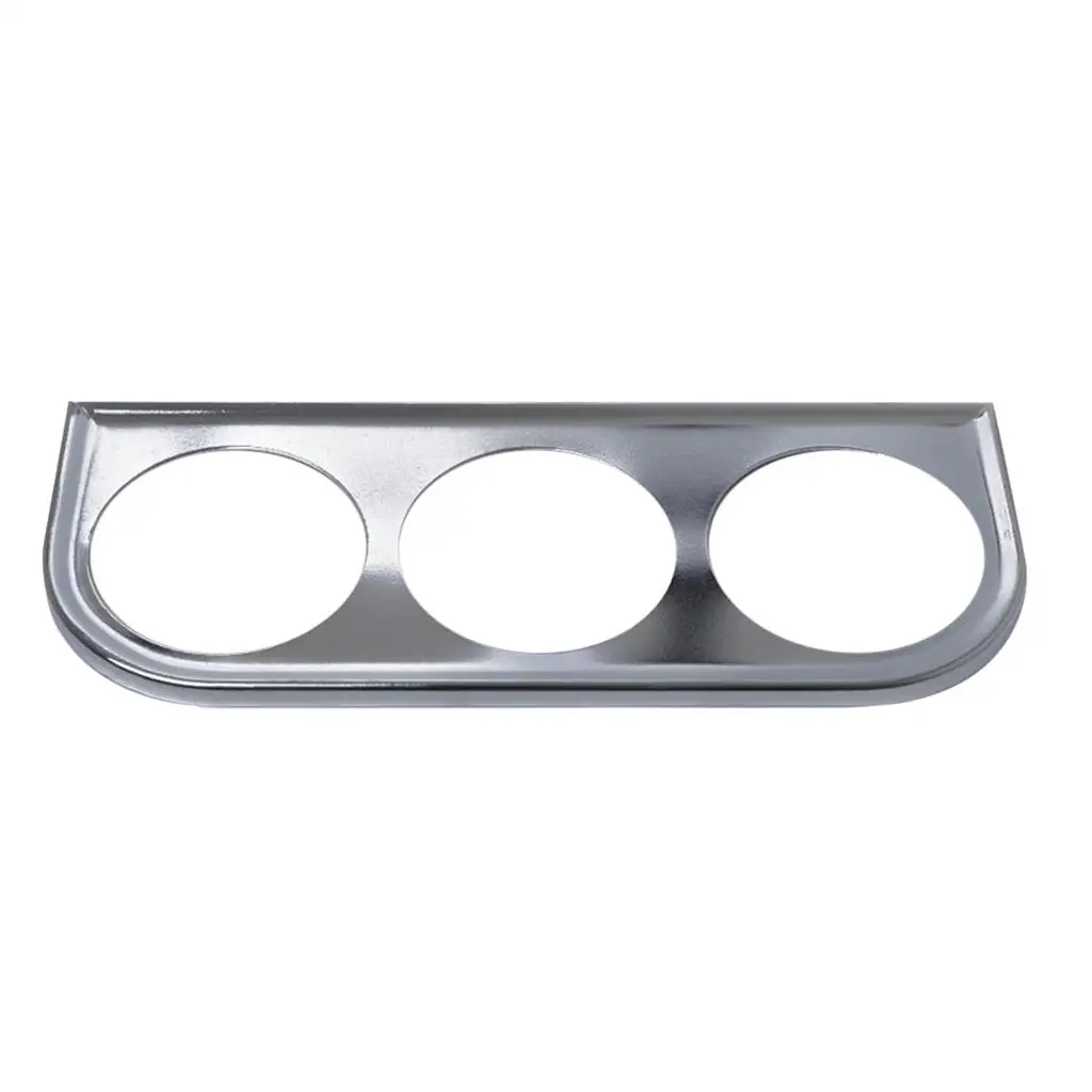 Universal 52mm Triple Gauge Single Din Radio Face Pod Panel Mount | Автомобили и мотоциклы