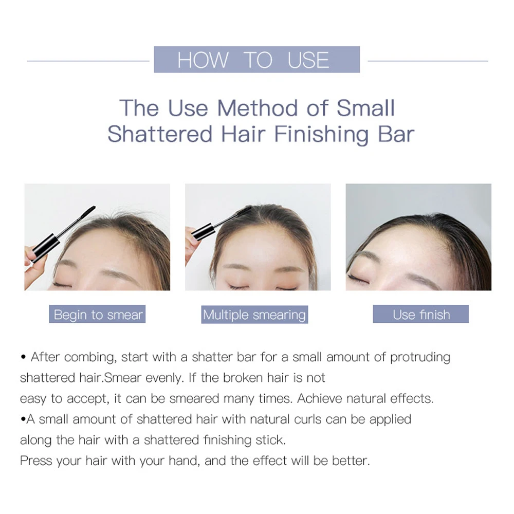 Антисушильный не жирный воск для волос формирующий гель-крем отделочная палочка