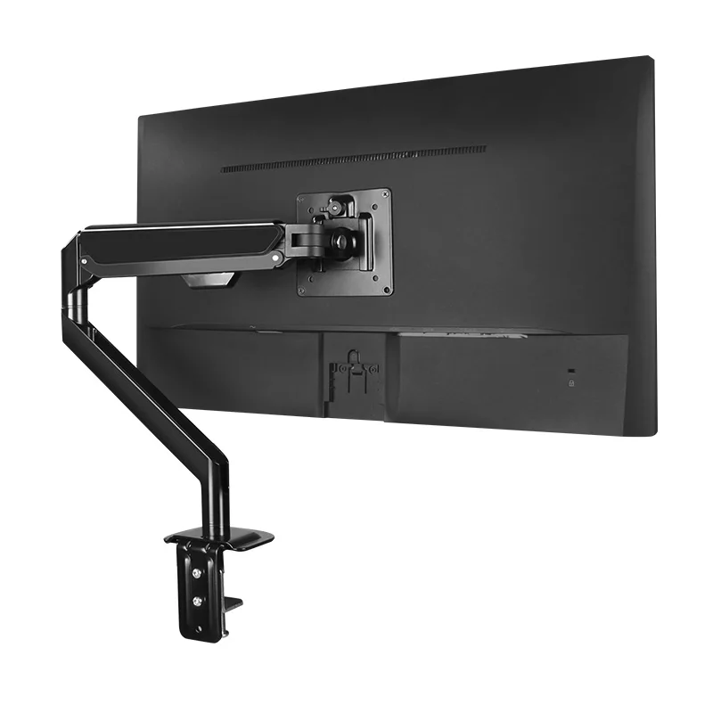 

HILLPORT 10-32" Gas Spring Monitor Arm 360 Rotate Tilt Swivel Desktop Screen Mesa Monitor Mount Computer Stand Holder VEAS Load