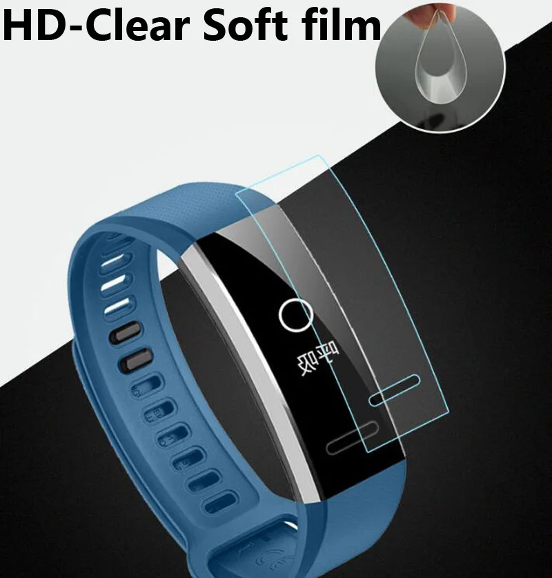 3pcs TPU For Huawei B6 Soft Anti-scratch Guard Cover Honor Band GPS sports SmartWatch Full Screen Protectors film | Мобильные