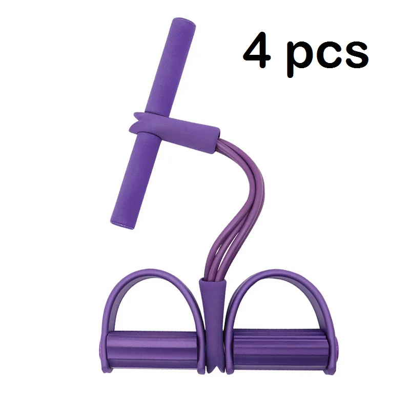 4 шт. трубчатый домашний тренажер трактор для ног|Эспандеры| |